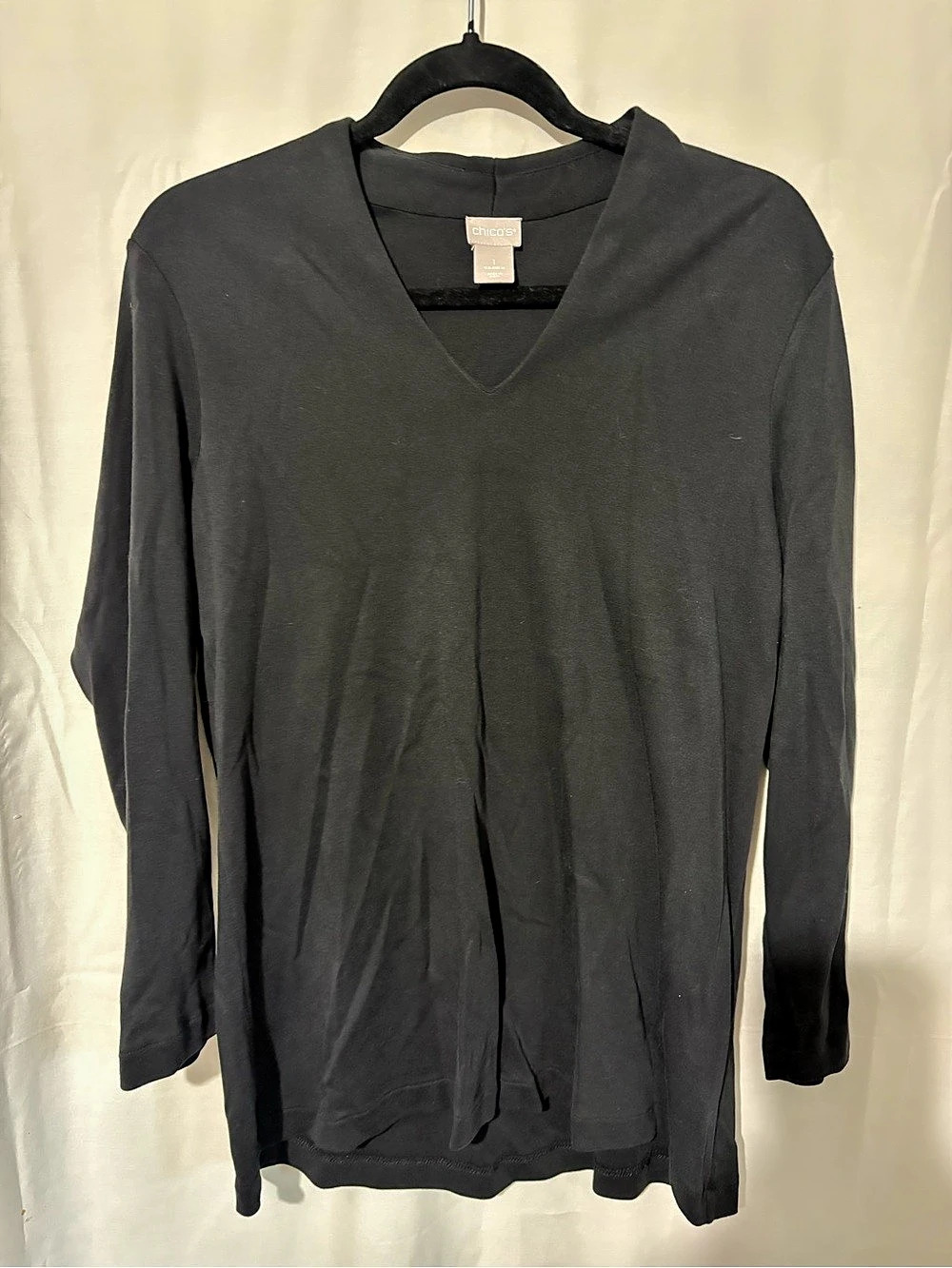 Chico's Black Tunic